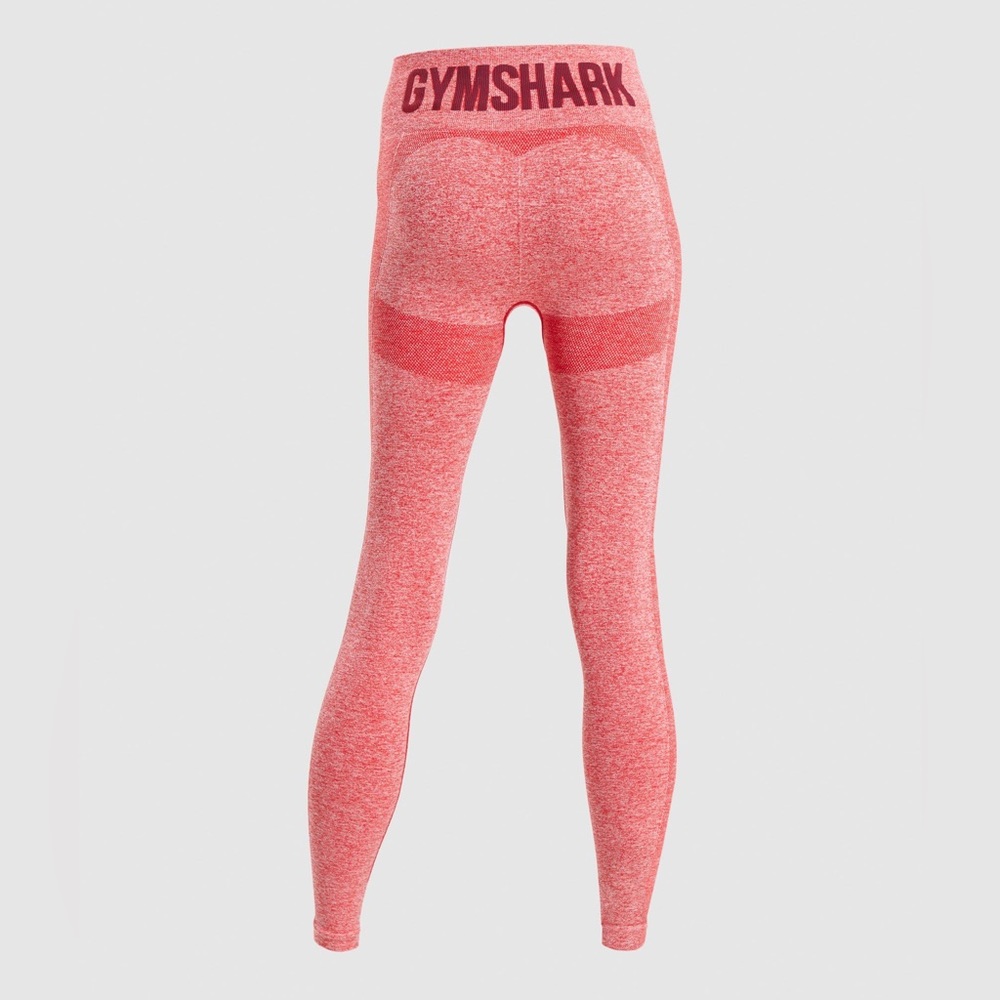 Gymshark Flex High Waisted Leggings in Red Marle